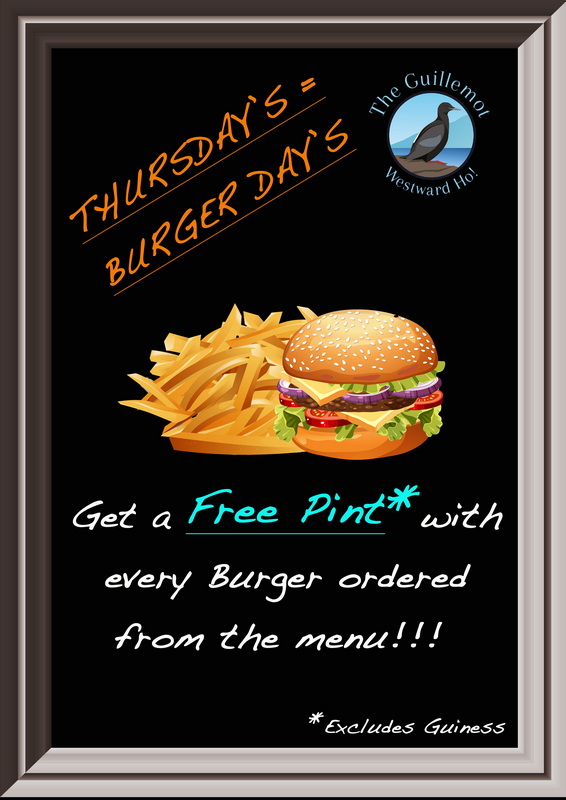 Burger Thursday Poster