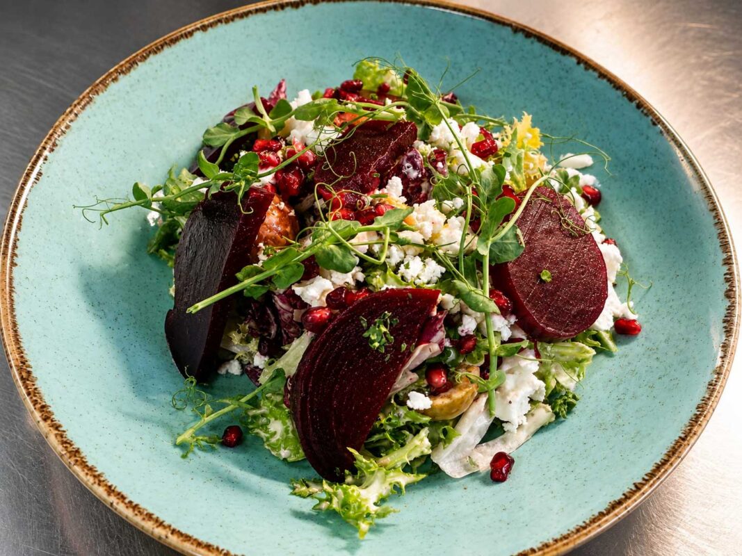 Feta and Beetroot Salad at The Guillemot