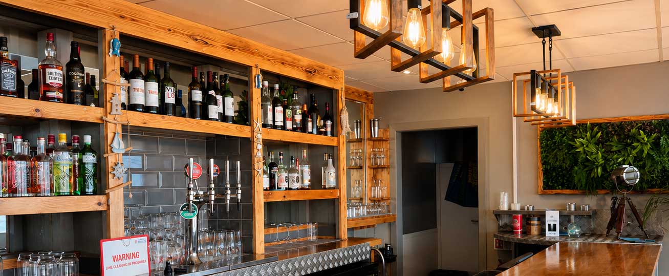 Upper Deck Function room stocked Bar