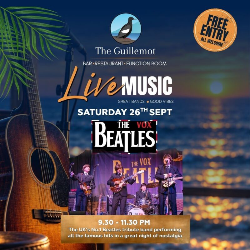 Guillemot Live Music The Beatles 26th Sept