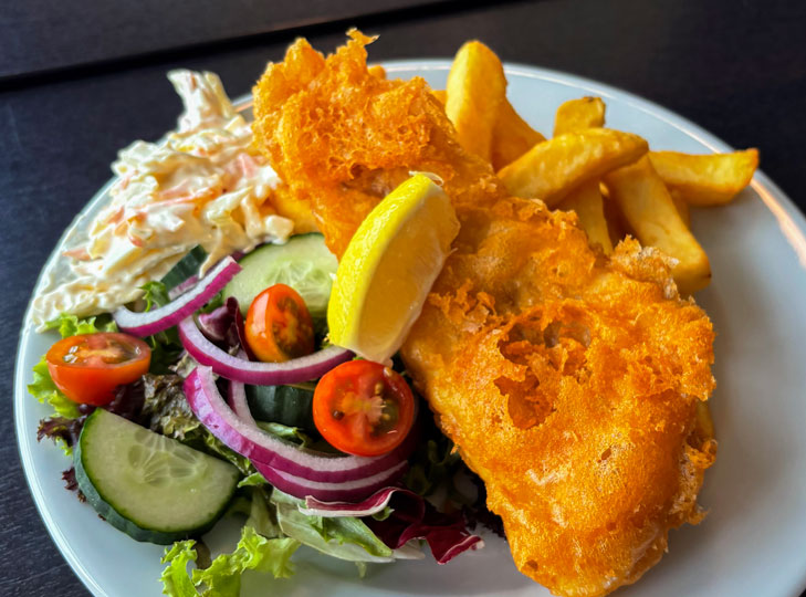 Guillemot Fish and chips