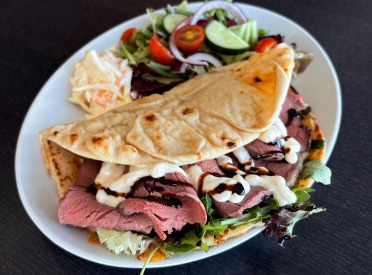 Roast-Beef-Flatbread-The-Guillemot Image
